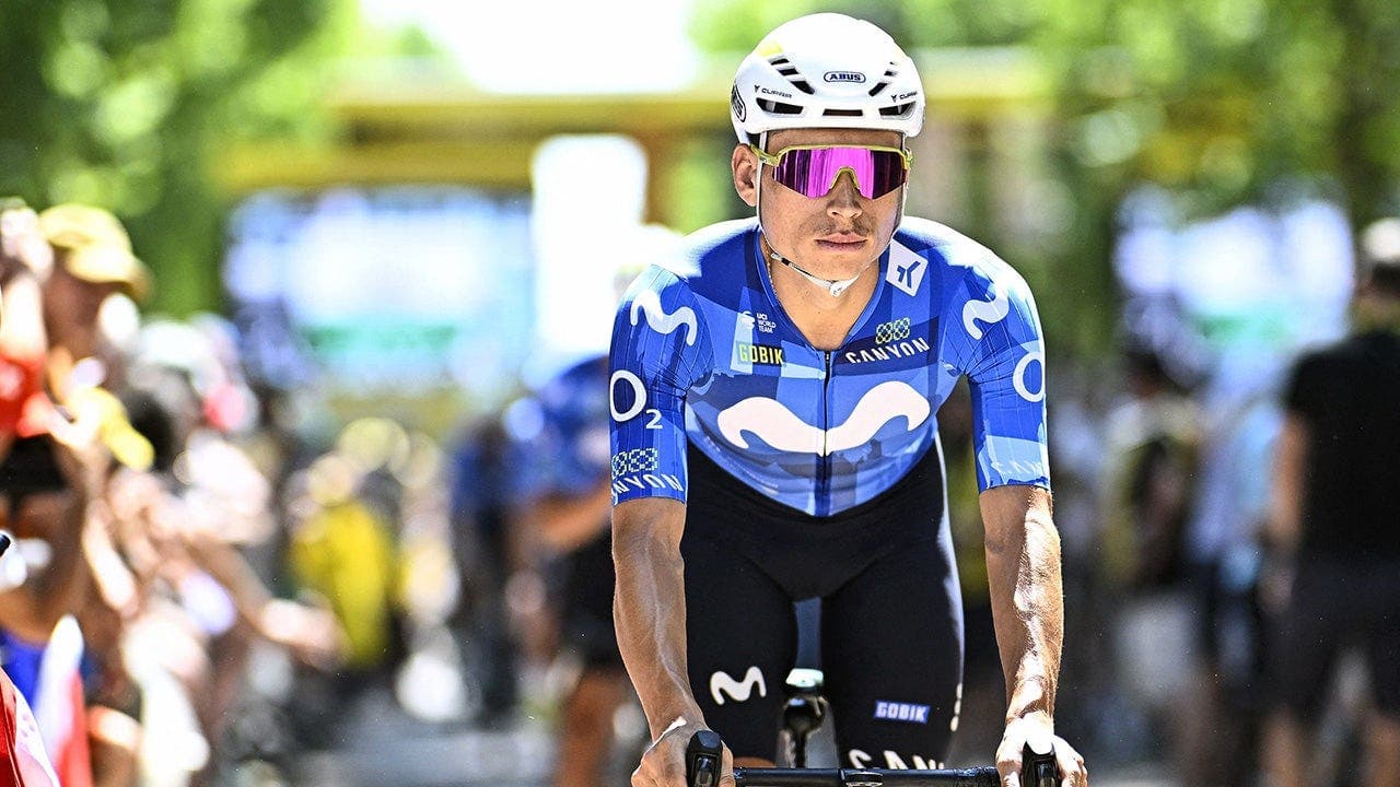 Tour de France Rider Hits Support Vehicle