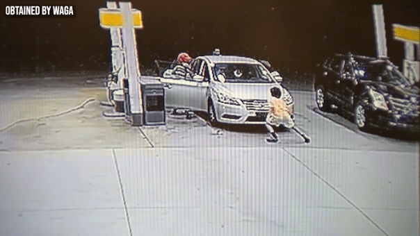 Georgia mother counters child snatcher in surveillance footage