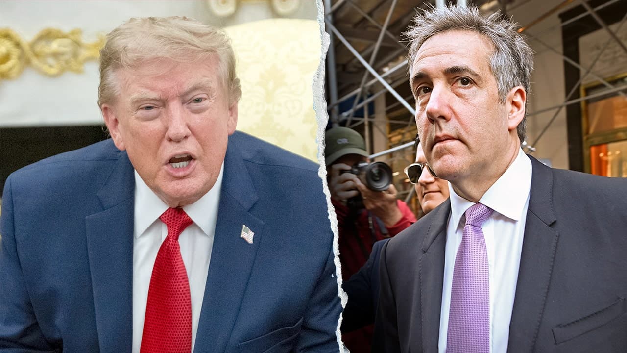 Trump criticizes media on Cohen reunion