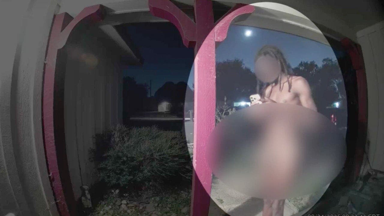 DoorDash driver delivers food to Texas home
