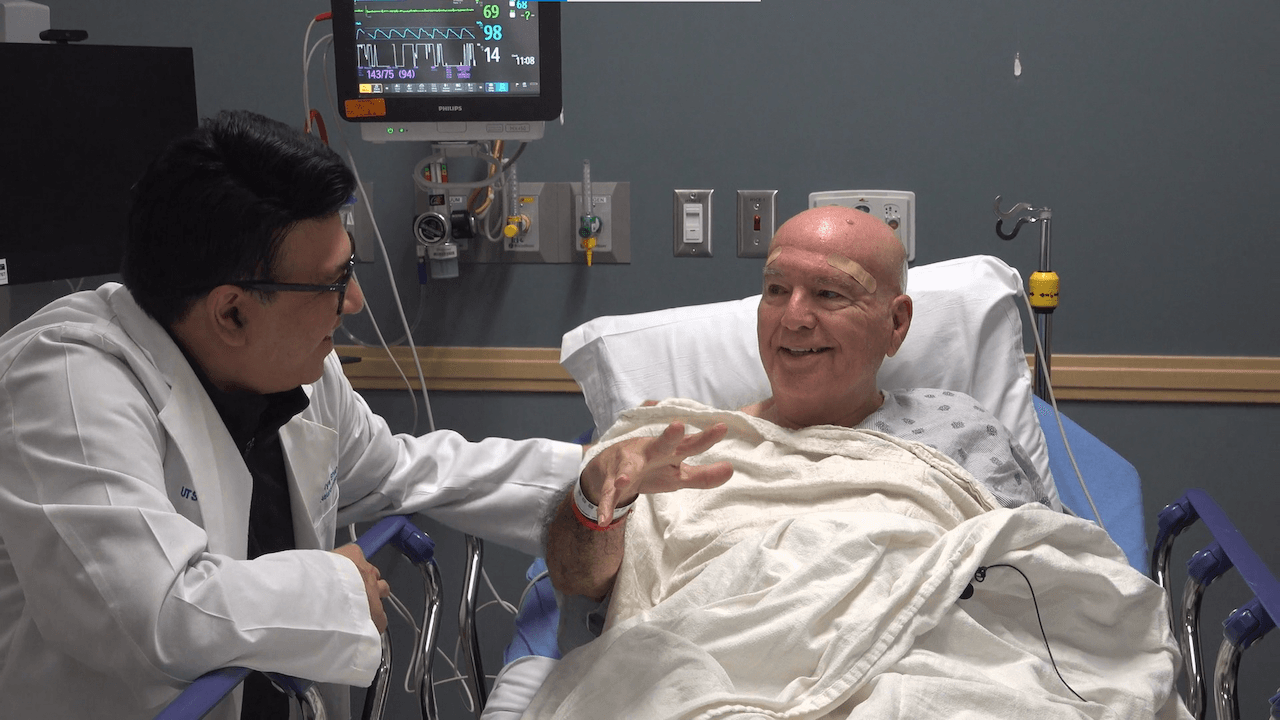 Parkinson’s tremor disappears after ultrasound