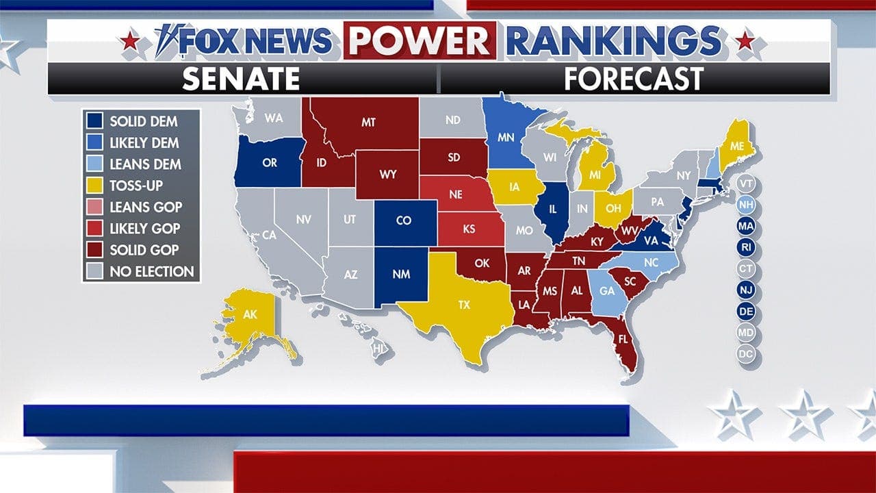 Fox News Power Rankings Democrats shift left Black voters pause