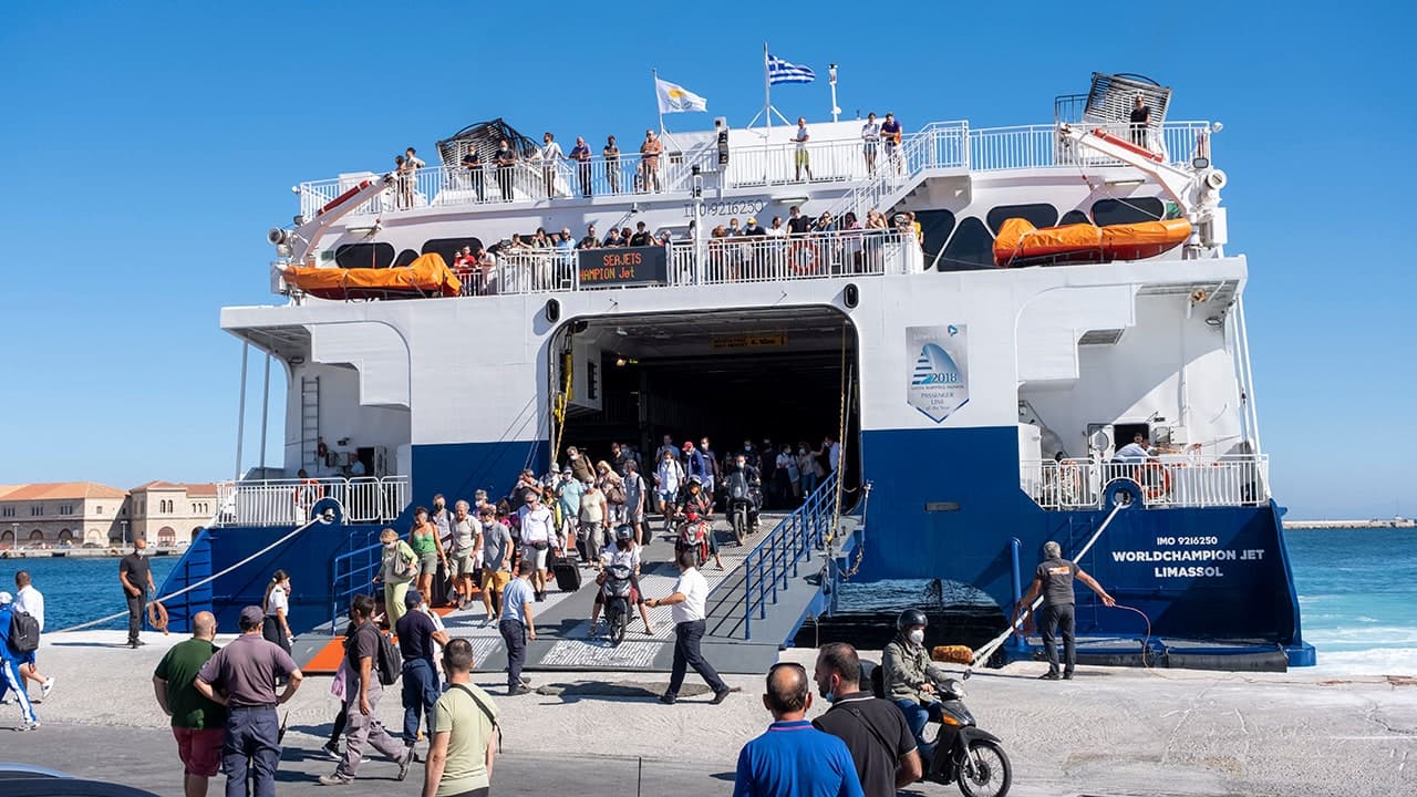 Ferry Passengers Struggle with Seasickness
