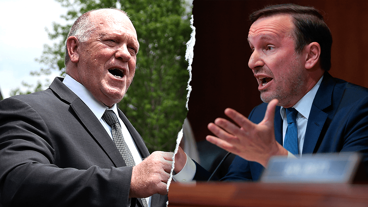 Border chief Homan responds to Murphy's comments about ICE