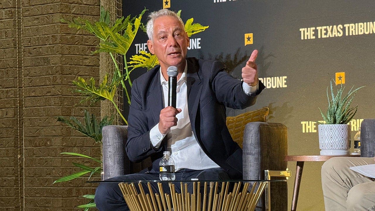 Rahm Emanuel highlights his unique stance among Democrats