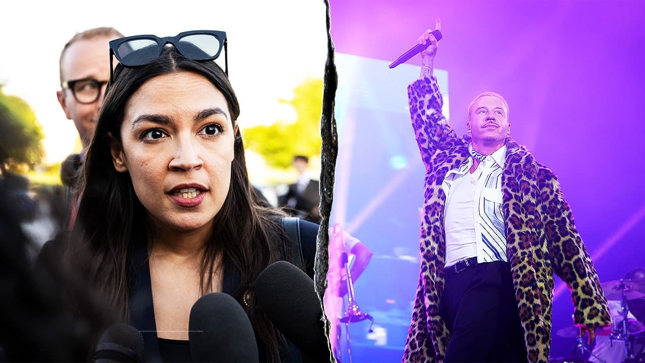 AOC responds to Macklemore fundraiser targeting pro-Trump billionaire