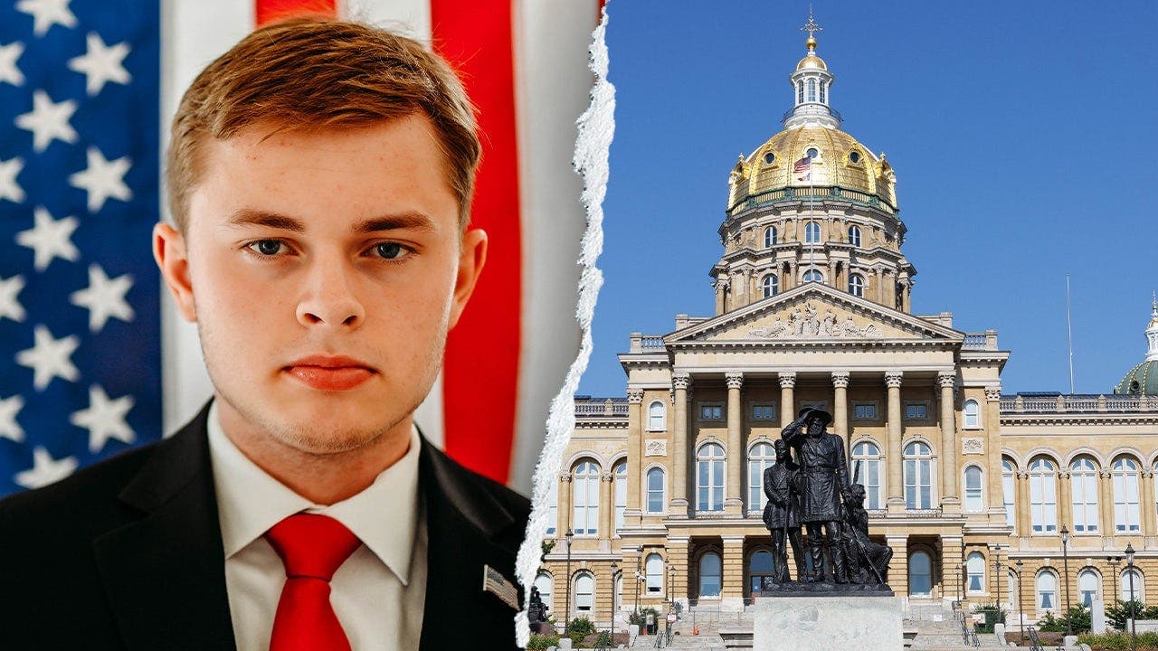 22-year-old candidate aims for history in swing state
