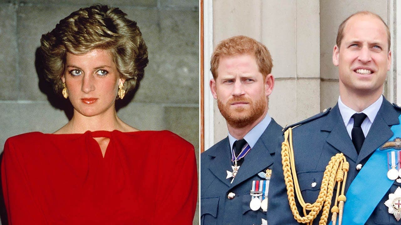 Princess Diana worried Harry would be overshadowed by William
