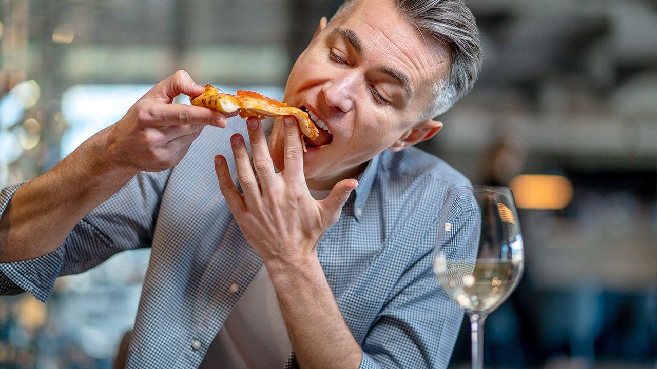 Man sheds 15 pounds after 50 without sacrificing pizza
