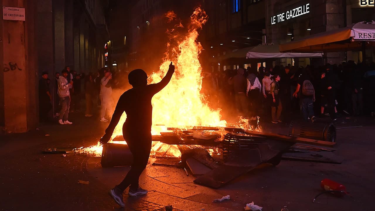 Meloni criticizes violent protests in Italy