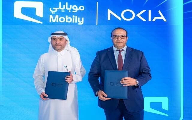 Mobily and Nokia sign MoU at LEAP