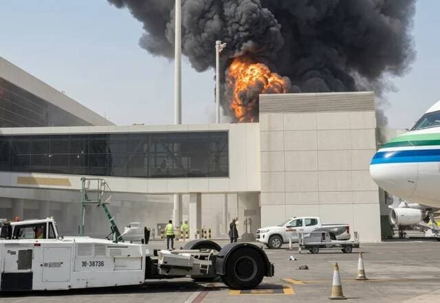 Civil aviation injuries at Riyadh airport