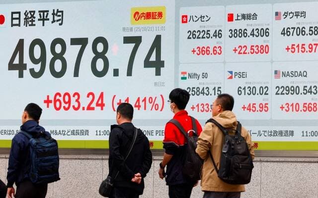 Asian Markets React to Oil and Jobs Data