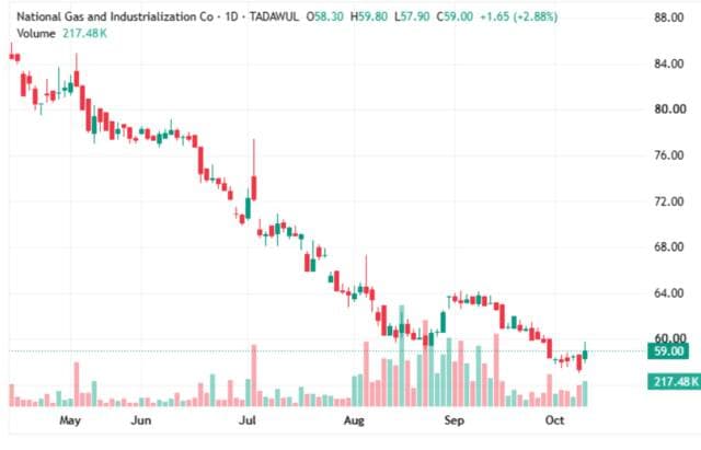 Gas Holding Share Rebounds