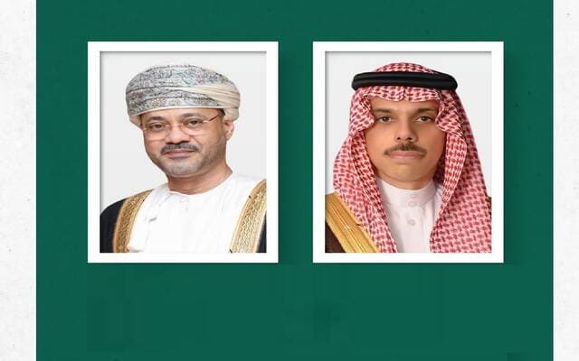 وزيرا خارجية السعودية وعمان يؤكدان أهمية الدبلوماسية لضمان حرية الملاحة