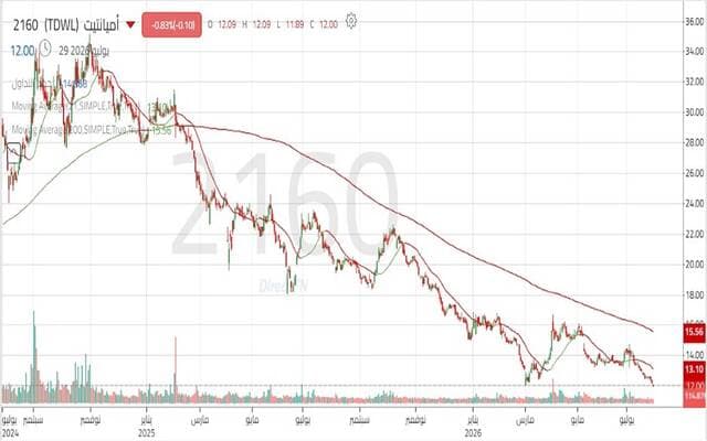 Amiantit Shares Test Support Levels