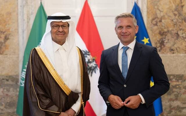 Saudi and Austria energy talks