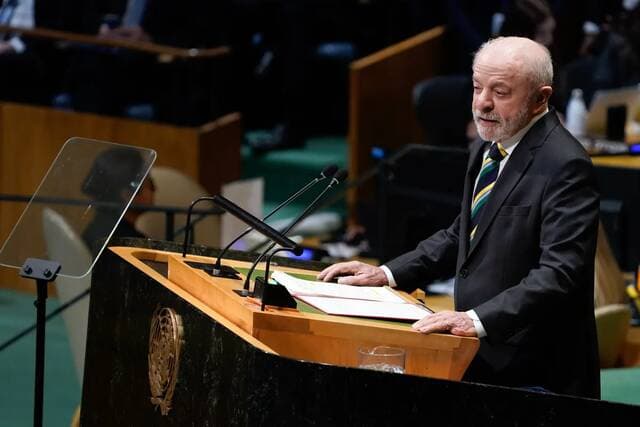 Brazilian leader warns of foreign influence