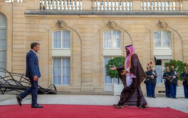 Crown Prince's France Visit Highlights Lebanon Palestine Strait