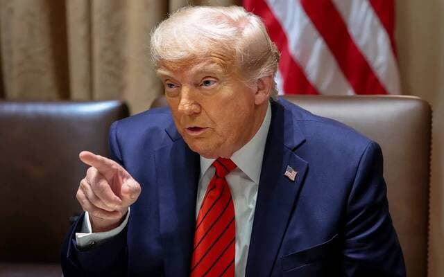 Trump states that the memorandum of understanding with Iran has ended and considers diplomacy a waste of time