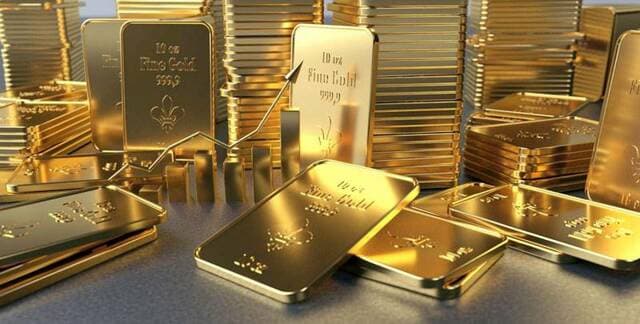 Gold falls second week on dollar and yields