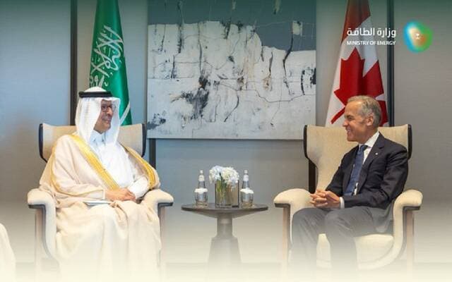Energy Minister discusses strengthening cooperation and investment opportunities with Canadian Prime Minister