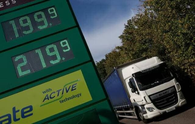 Britain faces record diesel prices
