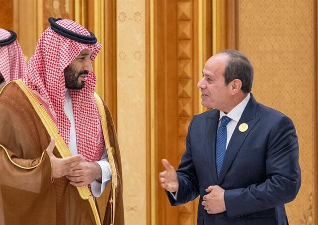 Sisi and Crown Prince reinforce Egypt-Saudi ties