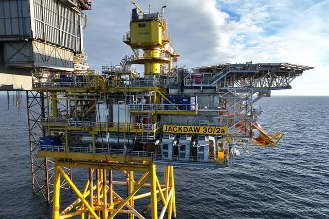 Britain authorizes Jackdaw North Sea gas project