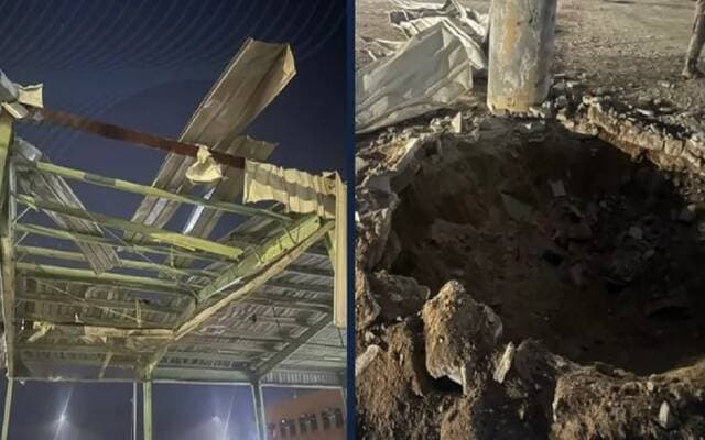 Civil Defense: Enemy projectile hits Najran school