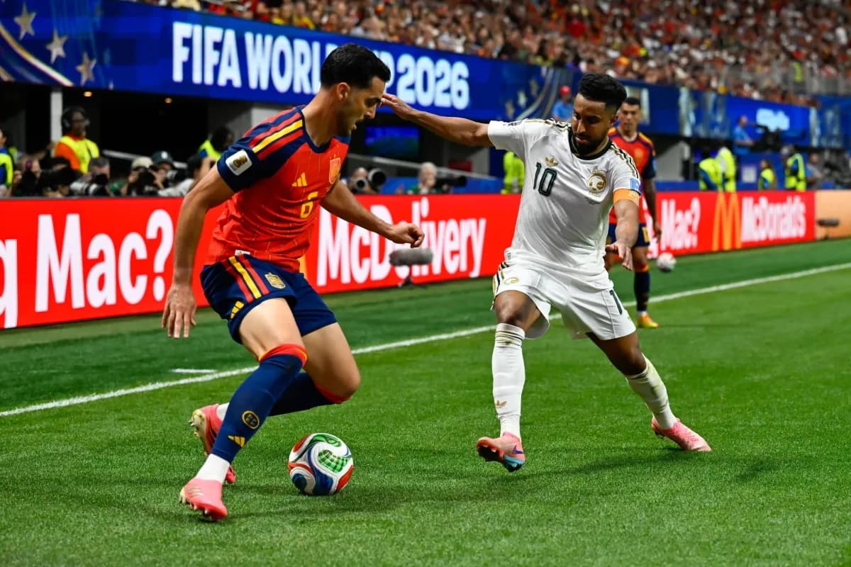تراجع خطة المنتخب السعودي أمام سرعة إسبانيا