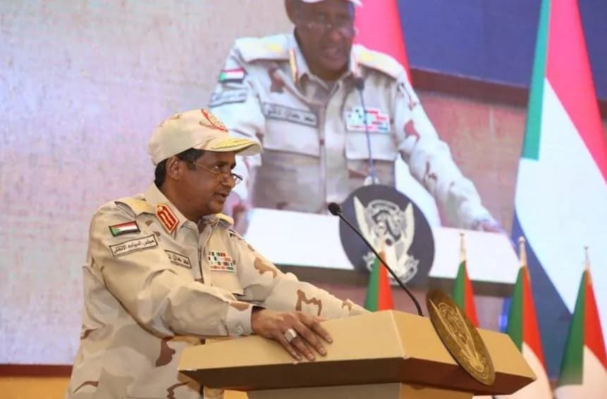 حكم غيابي بإعدام قائد قوات الدعم السريع في السودان