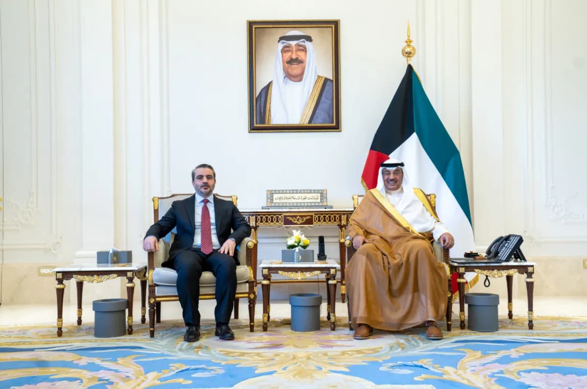 Kuwait Crown Prince and Syrian FM Talk Bilateral Ties