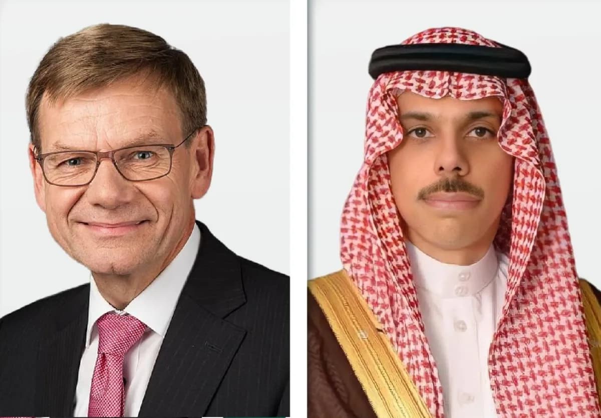 Saudi and German ministers discuss regional impacts