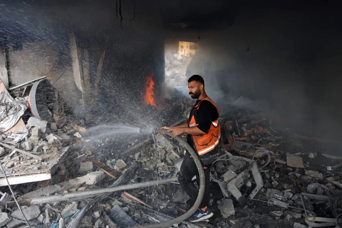 Gaza Faces Heavy Damage and Displacement