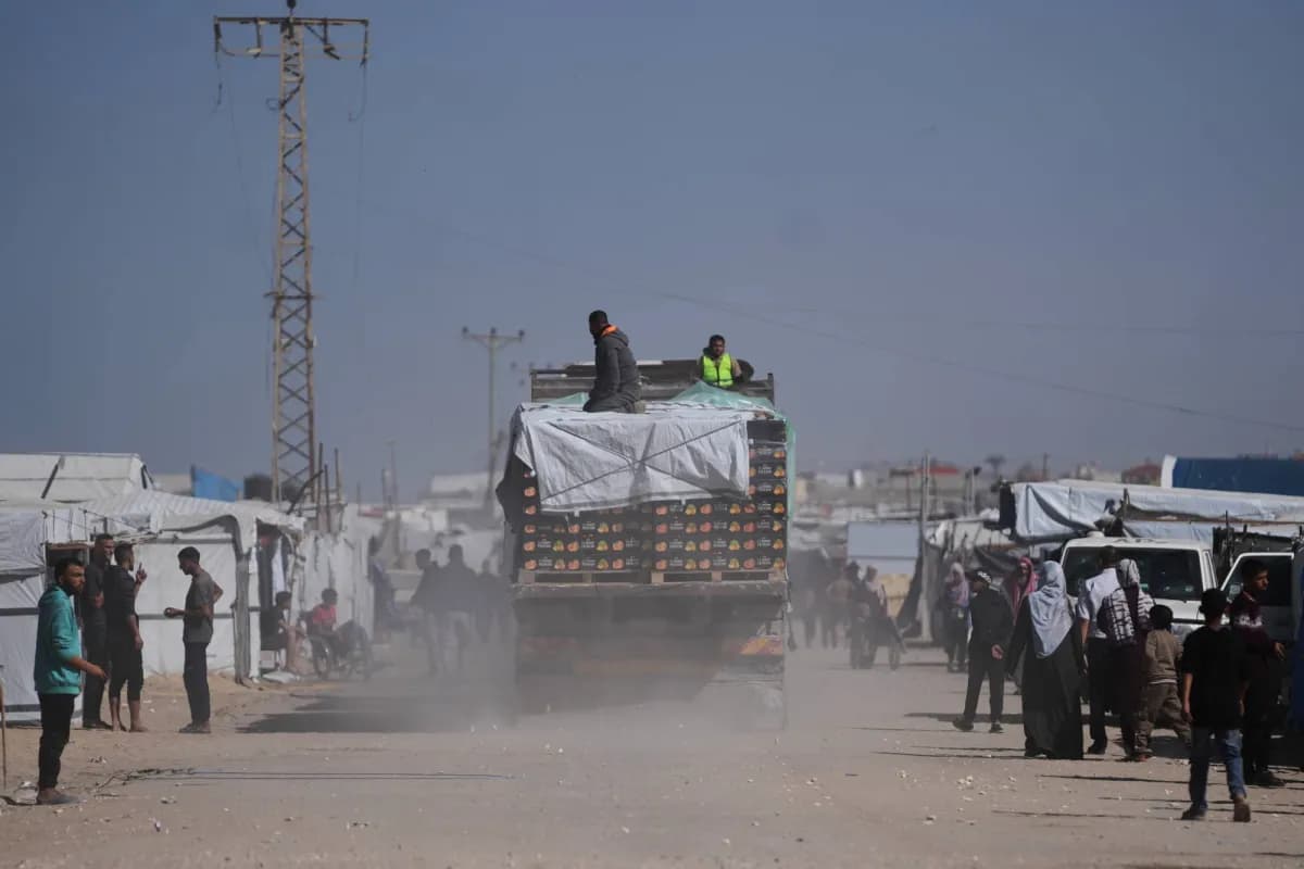 Aid convoy workers targeted by Israel