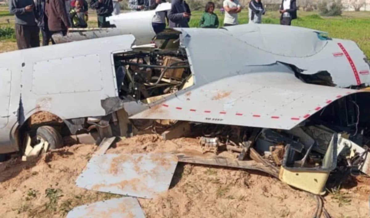 Israel intercepts drone at border
