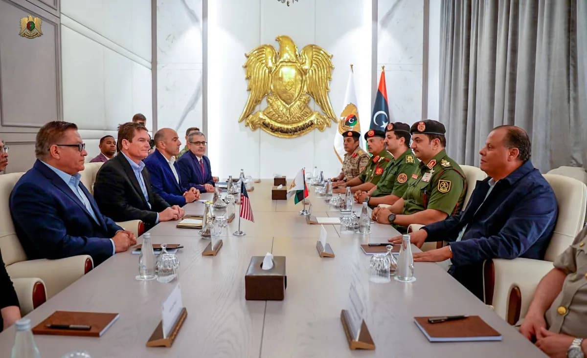 Libyan Army Discusses U.S. Cooperation