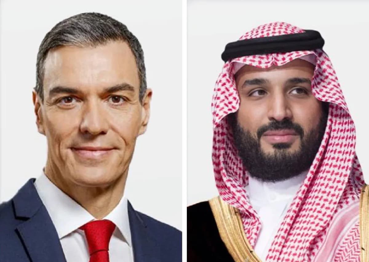 ولي العهد السعودي ورئيس وزراء إسبانيا يناقشان التعاون