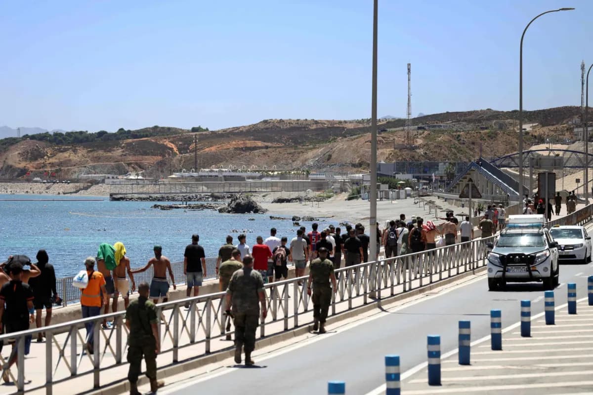 Social media falsehoods fueling Ceuta migration