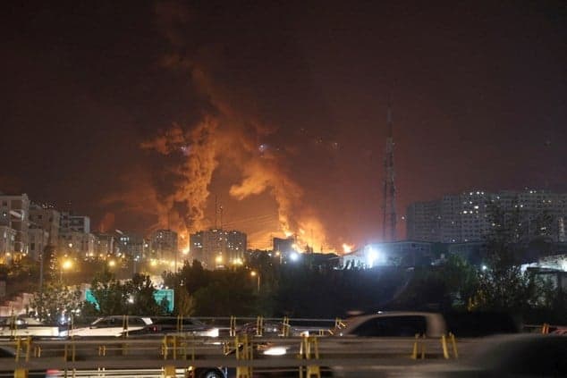 Kyiv rocked by explosions amid air alerts