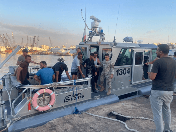 Army rescues 21 from drowning near Tripoli