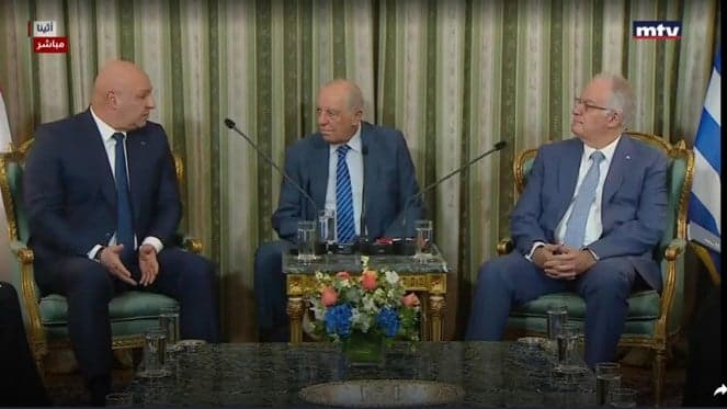 Lebanese-Greek Summit in Athens