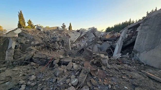 Nabatieh clashes damage home and garden