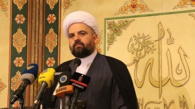 قبلان يحذر من الفتنة