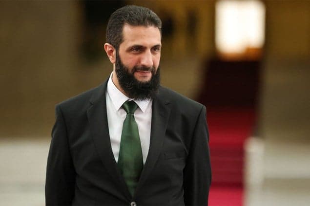 الشرع يفضل تدخل لبنان مع قوات عربية