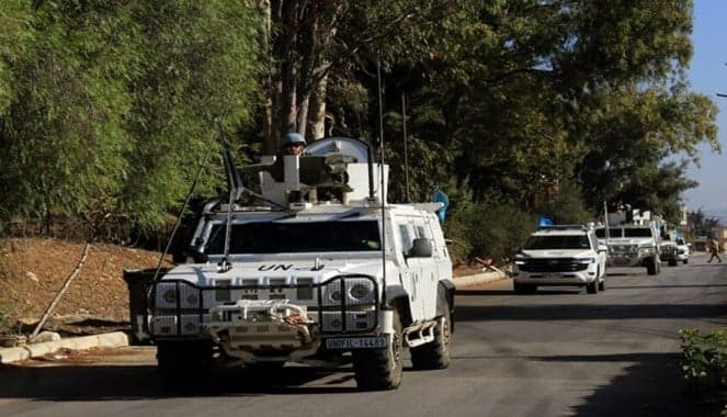 European forces led by UNIFIL in the south