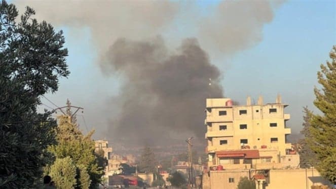 Israeli Strike on Damascus Countryside