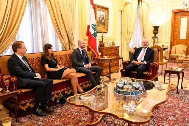 بري وبارو يتناولان مستقبل اليونيفيل الجنوبية