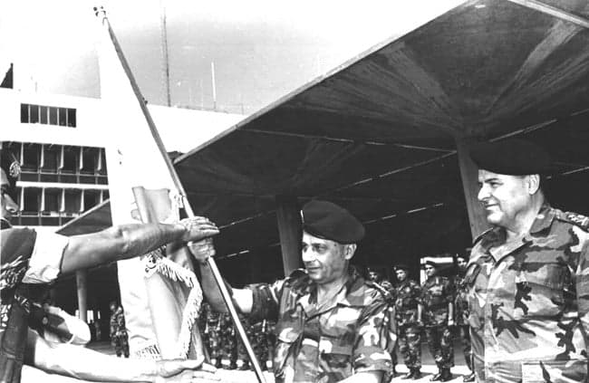 Highlights of General Michel Aoun's career